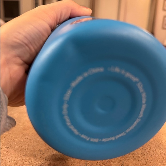 Life Is Good 32oz Wide Mouth Stainless Steel Water Bottle Straw Cap - Picture 5 of 6